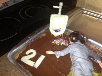 21st Birthday Cake