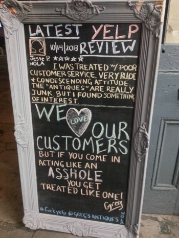 Latest Yelp Review