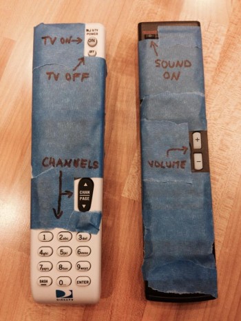 TV Remote Fixed