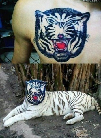 Super Realistic Tattoo