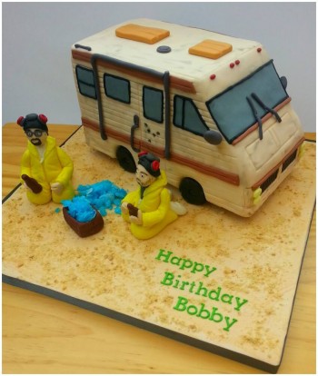 Breaking Bad Birthday Cake