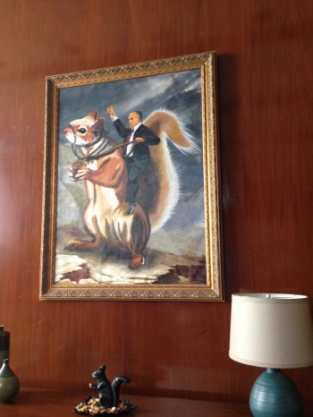 Riding a Squirrel