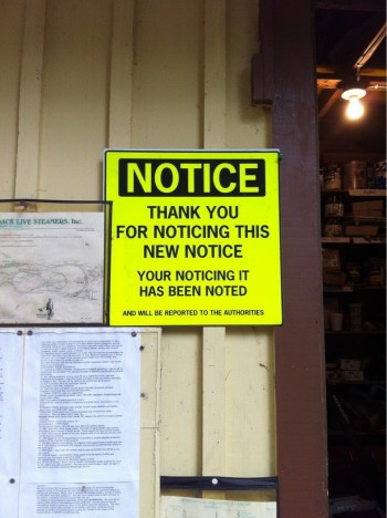 Notice