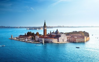 Venetian Island Built On Foundation of Tree Trunks