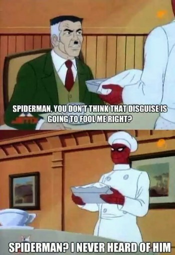 Spiderman's in Disguise
