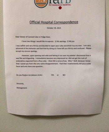 Official Hospital Correspondence