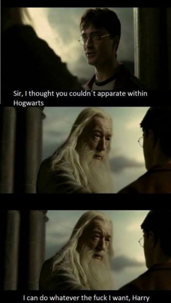 Dumbledore Lays It Down