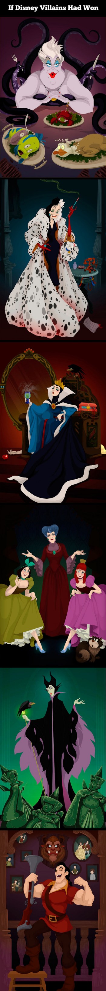 Disney Villains - If They Had Won