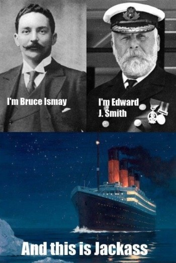 I'm Bruce Ismay & I'm Edward J. Smith