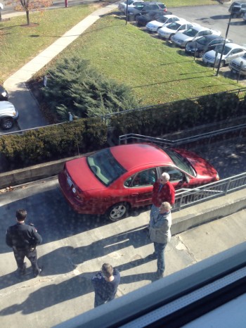 Thou Shalt Not Drive Your Car Down Stairs