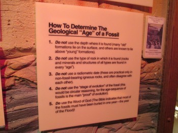 Creation Museum Logic