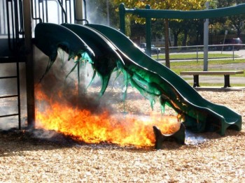 Melting slide