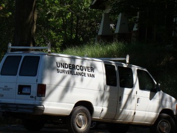 Undercover Surveillance Van