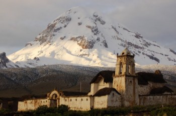Snowy mountain