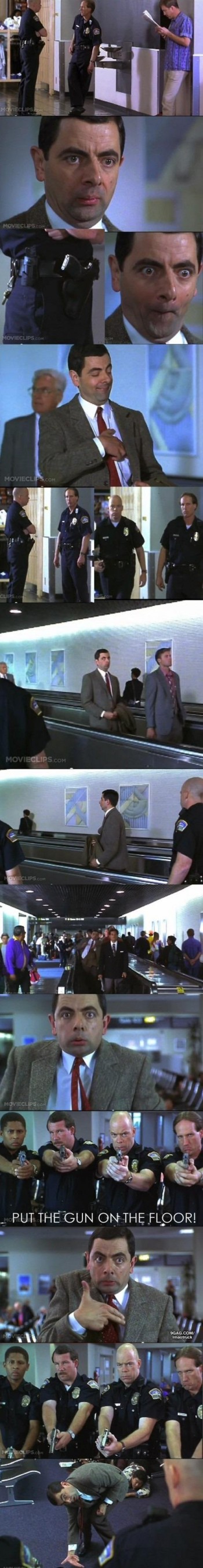 Mr. Bean's Gun