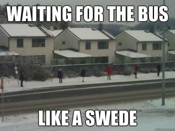 Sweedes, Waiting For the Bus