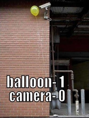 Balloon vs. Camera
