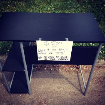 $5.00 Table
