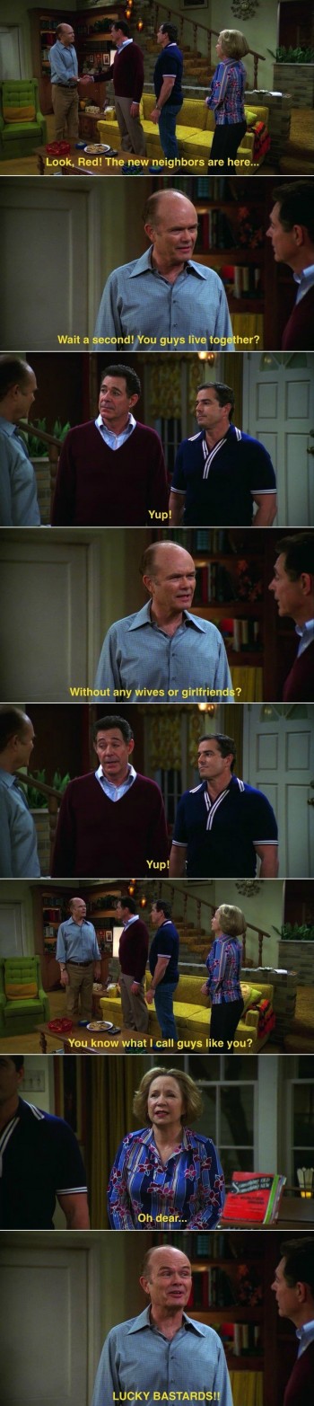 Red Meets The Neighbors