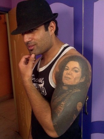 michael jackson tattoo picture