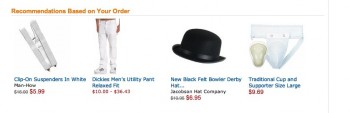 Wait a minute, what kind of person does Amazon think I am?