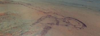 Our "footprints" on Mars