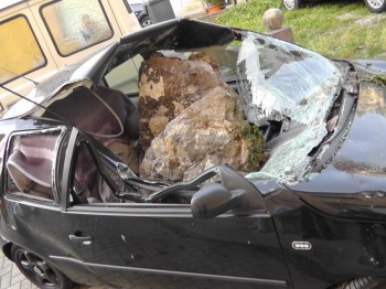 I guess I got out of my car just in time..