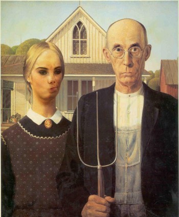 McKayla in American Gothic