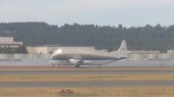 NASA Super Guppy at Boeing Field - Seattle