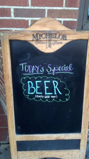 Today's Special - Beer
