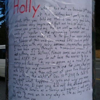 Overattached boyfriend's Note