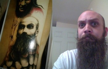So I randomly found myself in a tattoo magazine.