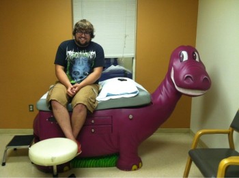 So I got to the doctors and this was the only available room...