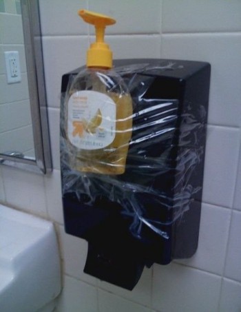I can never figure out how to refill those things either