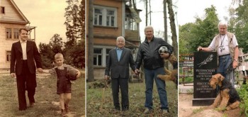 Father, Son and Dog