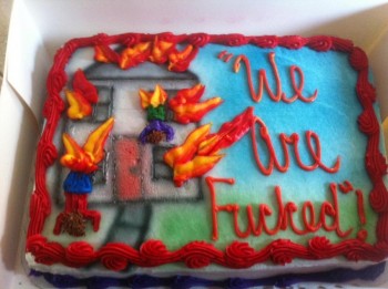 So my buddy graduated from the fire academy today