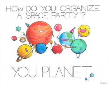 A party of astronomical proportions