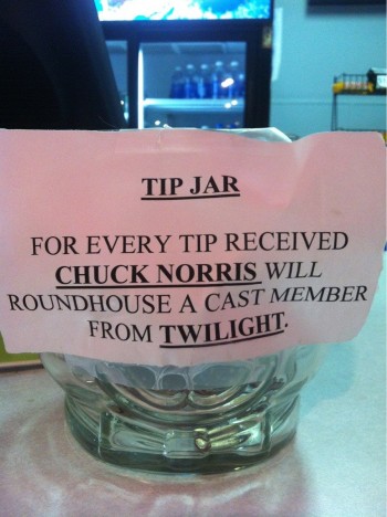 So I saw this today while playing pool...