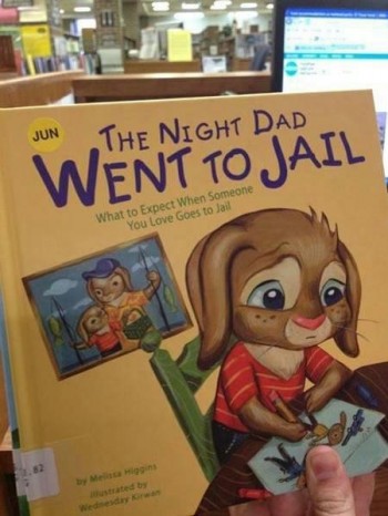 "Mommy where's Daddy?"...."Here son read this."