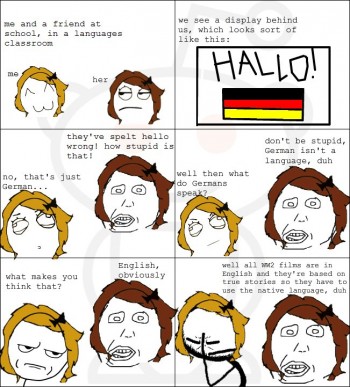 I go to a grammar school; my classmates shouldn't be this stupid