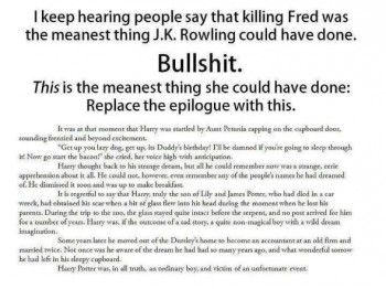How Harry Potter should have ended