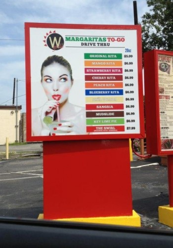 So, apparently Houston has drive-thru margaritas