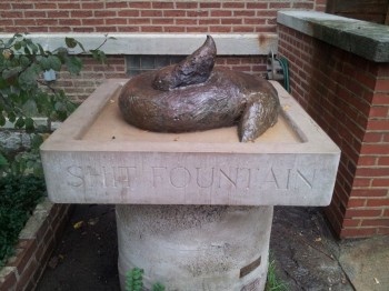 Just a sculpture on my neighbor's lawn