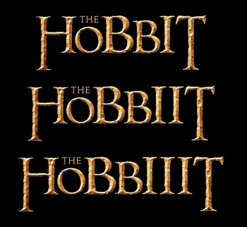 "The Hobbit" trilogy logos...?