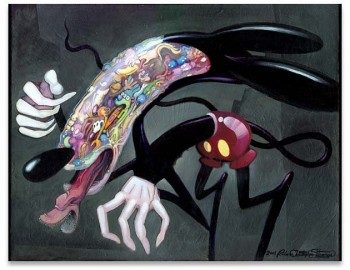 Mickey Mouse Xenomorph