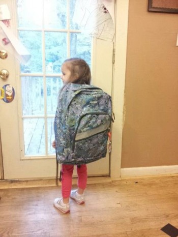 My friend went back to school shopping for his 5 year old...