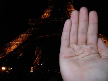 So I took my girlfriend to Paris...
