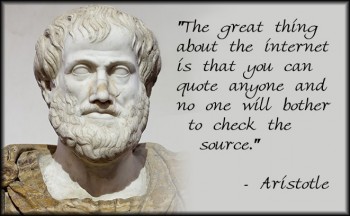 A philosopher once said...