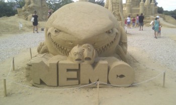 Sandfestival in Bourgas, Bulgaria