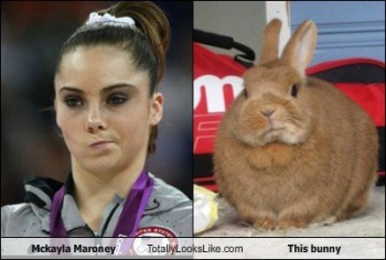 McKayla Maroney sorta looks like......